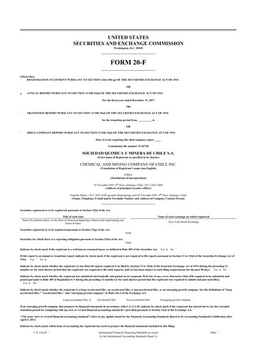 Thumbnail Sociedad Química y Minera 20-F Annual Report 2017