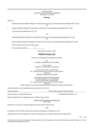 Vorschaubild TROOPS, Inc. 20-F Jahresbericht 2017