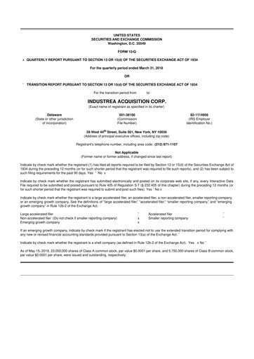 Vorschaubild Concrete Pumping Holdings 10-Q Quartalsbericht 2018 