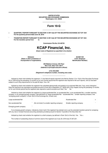 Vorschaubild BCP Investment Corporation 10-Q Quartalsbericht  