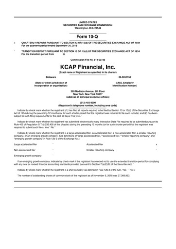 Vorschaubild BCP Investment Corporation 10-Q Quartalsbericht  