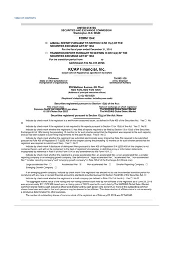 Vorschaubild BCP Investment Corporation 10-K Jahresbericht 