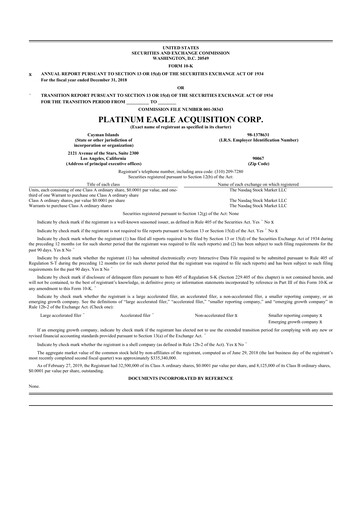 Vorschaubild Target Hospitality 10-K Jahresbericht 2018