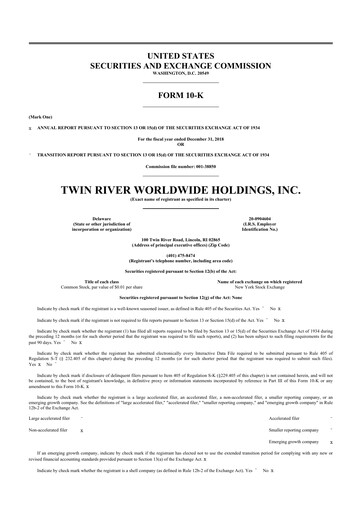 Thumbnail Bally's Corporation 10-K Annual Report 