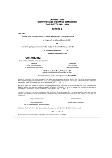 Thumbnail Copart
 10-Q Quarterly Report FY2012 