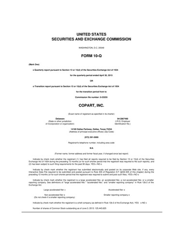 Thumbnail Copart
 10-Q Quarterly Report FY2013 