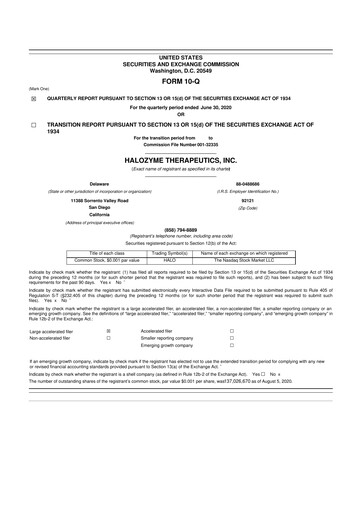 Thumbnail Halozyme Therapeutics 10-Q Quarterly Report FY2020 