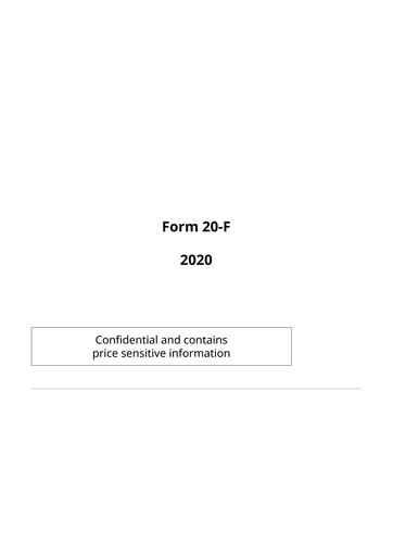 Thumbnail Lloyds Banking Group
 20-F Annual Report 2020