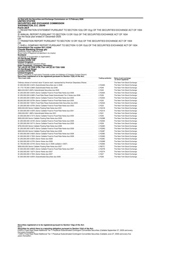 Thumbnail Lloyds Banking Group
 20-F Annual Report 2025