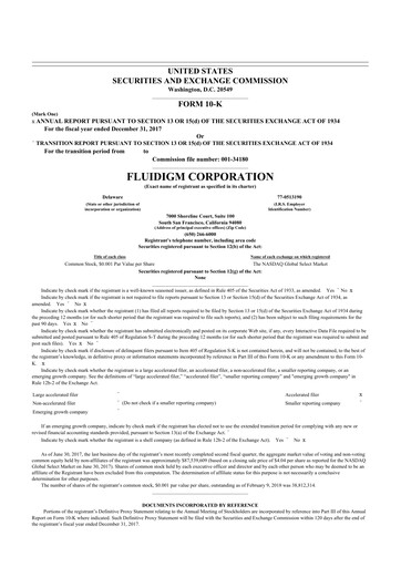 Thumbnail Standard BioTools 10-K Annual Report 2017