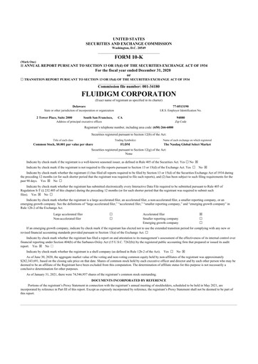 Thumbnail Standard BioTools 10-K Annual Report 2020