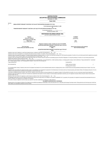 Vorschaubild Westwood Holdings Group 10-K Jahresbericht 2025