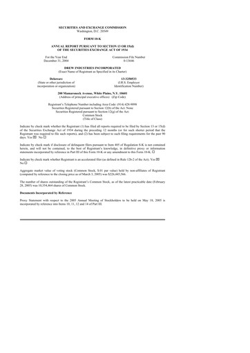 Thumbnail LCI Industries
 10-K Annual Report 