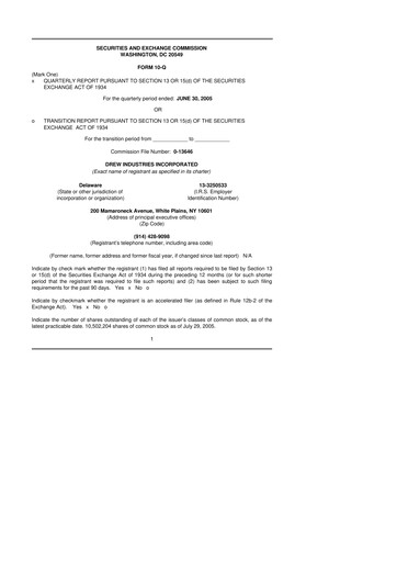 Thumbnail LCI Industries
 10-Q Quarterly Report FY 