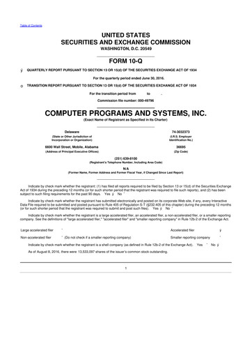 Thumbnail TruBridge 10-Q Quarterly Report FY 