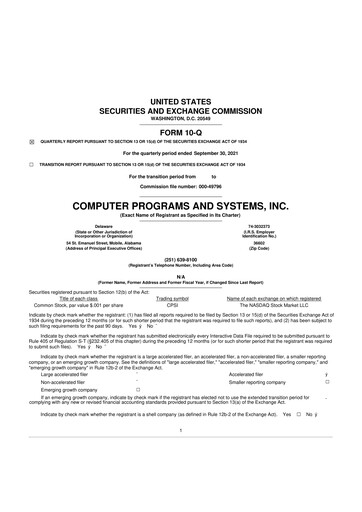 Thumbnail TruBridge 10-Q Quarterly Report FY 