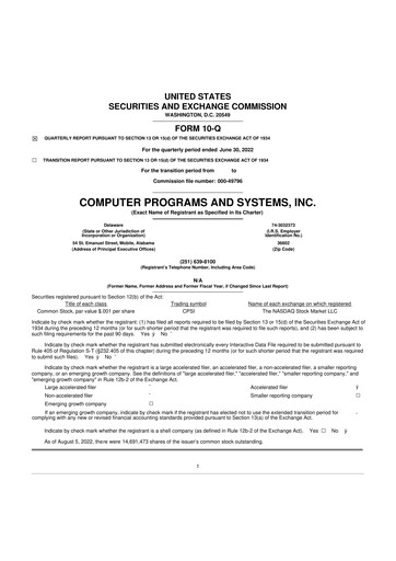 Thumbnail TruBridge 10-Q Quarterly Report FY 