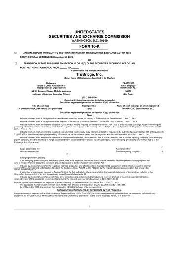 Thumbnail TruBridge 10-K Annual Report 