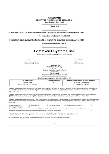 Thumbnail Commvault 10-Q Quarterly Report FY 