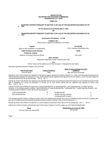 Miniature CarMax
 10-Q Rapport trimestriel 2023 