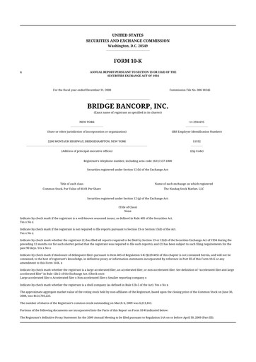 Thumbnail Dime Community Bancshares 10-K Annual Report 