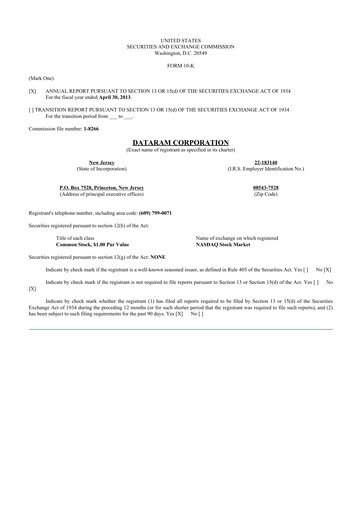 Thumbnail U.S. Gold Corp 10-K Annual Report 2013