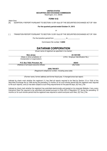 Thumbnail U.S. Gold Corp 10-Q Quarterly Report FY2014 