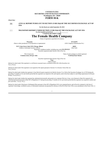 Thumbnail Veru 10-K Annual Report 2012