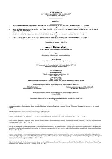 Thumbnail Grace Therapeutics 20-F Annual Report 