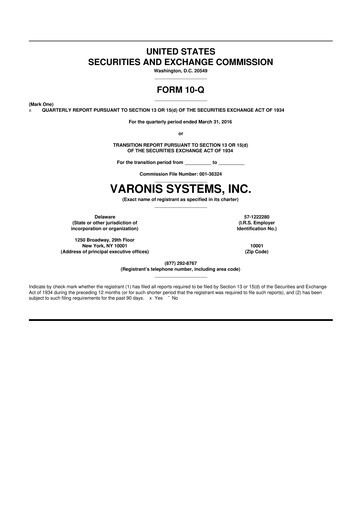 Thumbnail Varonis Systems 10-Q Quarterly Report FY2016 