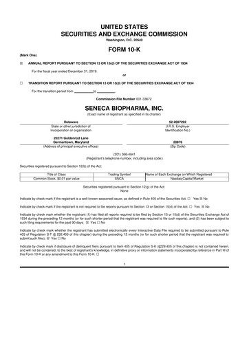 Thumbnail Palisade Bio 10-K Annual Report 2019