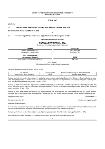 Thumbnail Palisade Bio 10-Q Quarterly Report FY2020 