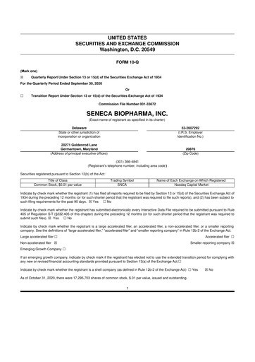 Thumbnail Palisade Bio 10-Q Quarterly Report FY2020 