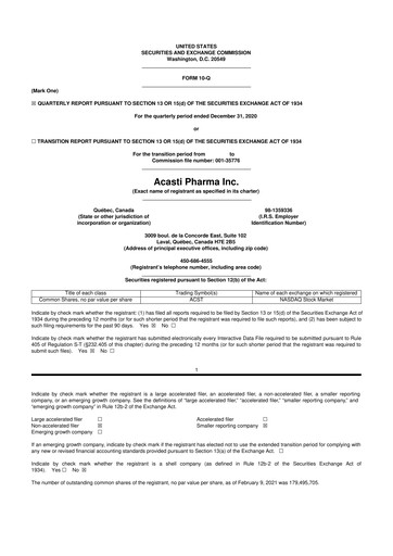 Vorschaubild Grace Therapeutics 10-Q Quartalsbericht 2021 