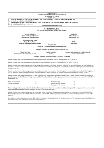 Vorschaubild NI Holdings
 10-K Jahresbericht 2024