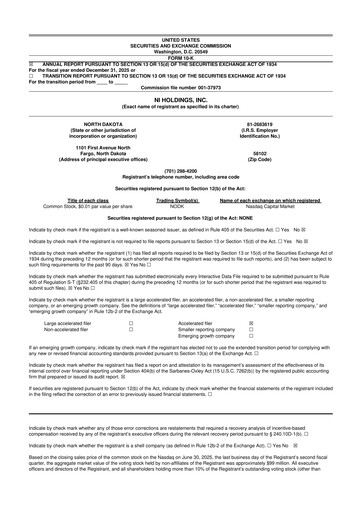Thumbnail NI Holdings
 10-K Annual Report 2025