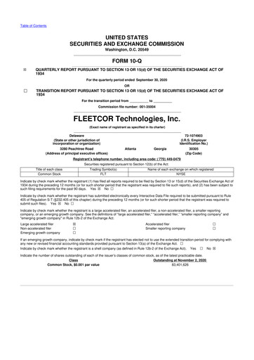 Thumbnail Corpay 10-Q Quarterly Report FY2020 