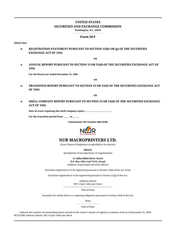 Miniature Ellomay Capital
 20-F Rapport annuel 