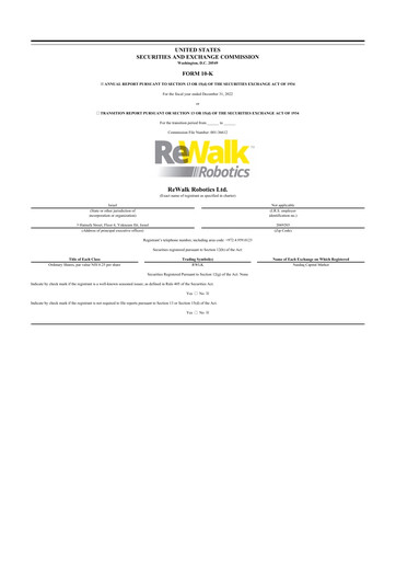 Thumbnail Lifeward 10-K Annual Report 2022