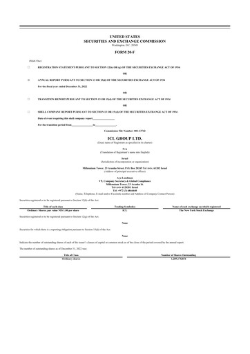 Thumbnail ICL Group 20-F Annual Report 2022