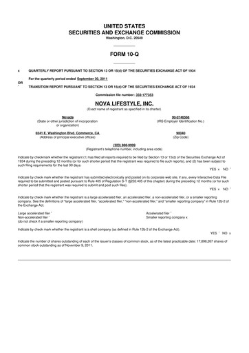 Vorschaubild XMax Inc. 10-Q Quartalsbericht 2011 