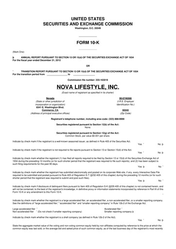 Vorschaubild XMax Inc. 10-K Jahresbericht 2012