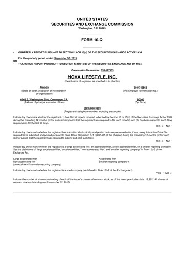 Vorschaubild XMax Inc. 10-Q Quartalsbericht 2013 