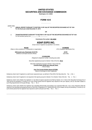 Thumbnail Ryvyl Inc. 10-K Annual Report 2013
