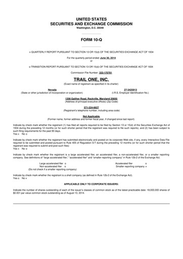 Vorschaubild Citius Pharmaceuticals
 10-Q Quartalsbericht 2014 