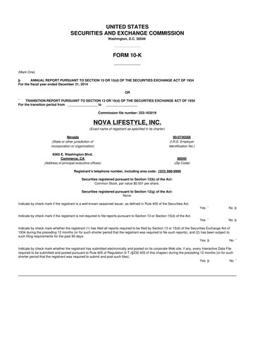 Vorschaubild XMax Inc. 10-K Jahresbericht 2014
