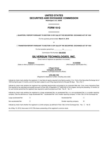 Thumbnail QXO, Inc. 10-Q Quarterly Report FY2016 