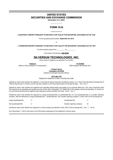Thumbnail QXO, Inc. 10-Q Quarterly Report FY2016 