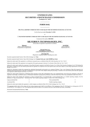 Thumbnail QXO, Inc. 10-K Annual Report 2016