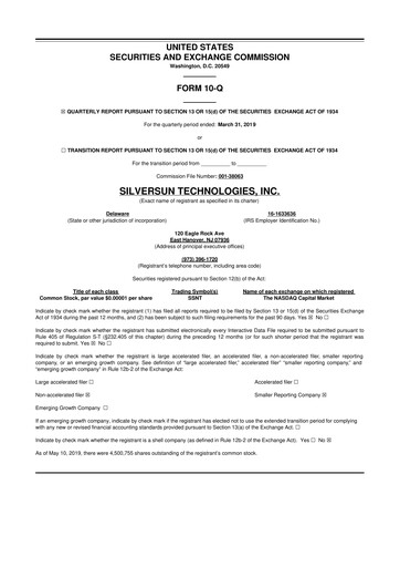 Thumbnail QXO, Inc. 10-Q Quarterly Report FY2019 
